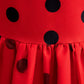 Sgehen Girls Ladybug Costume Dress Birthday Halloween Christmas Cosplay Party Dress 8 9