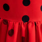 Sgehen Girls Ladybug Costume Dress Birthday Halloween Christmas Cosplay Party Dress 8 9