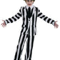 Party City Beetlejuice Costume For Boys - Costume Includes Jacket With Attached Shirt & Tie And Pants - Costumes For Halloween, Birthday Parties, & Themed Events Multi