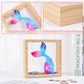 Piggy Bank for Kids, Wooden Money Coin Bank for Boys and Girls, Dinosaur Unicorn Piggy Banks with DIY Stickers for Birthday, Eas