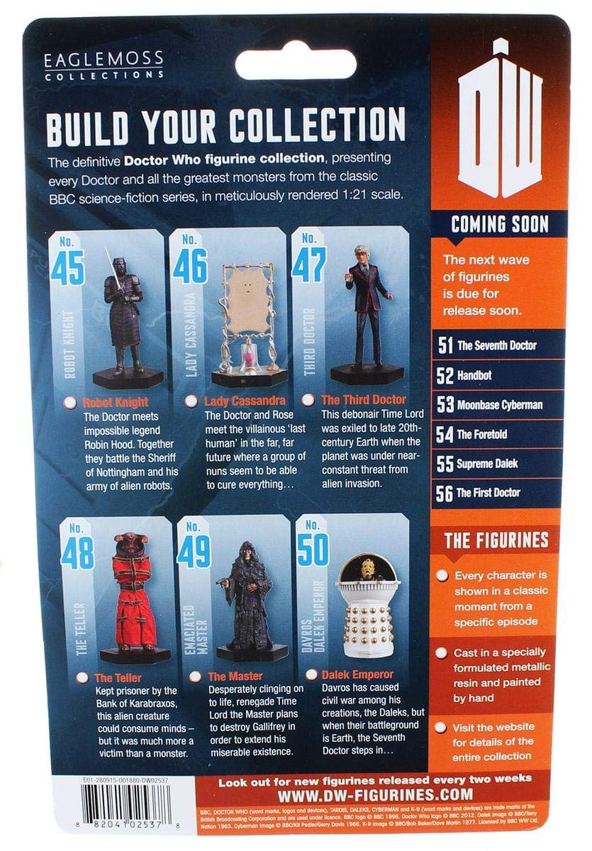Doctor Who The 7Th Doctor #50 Collector Figure