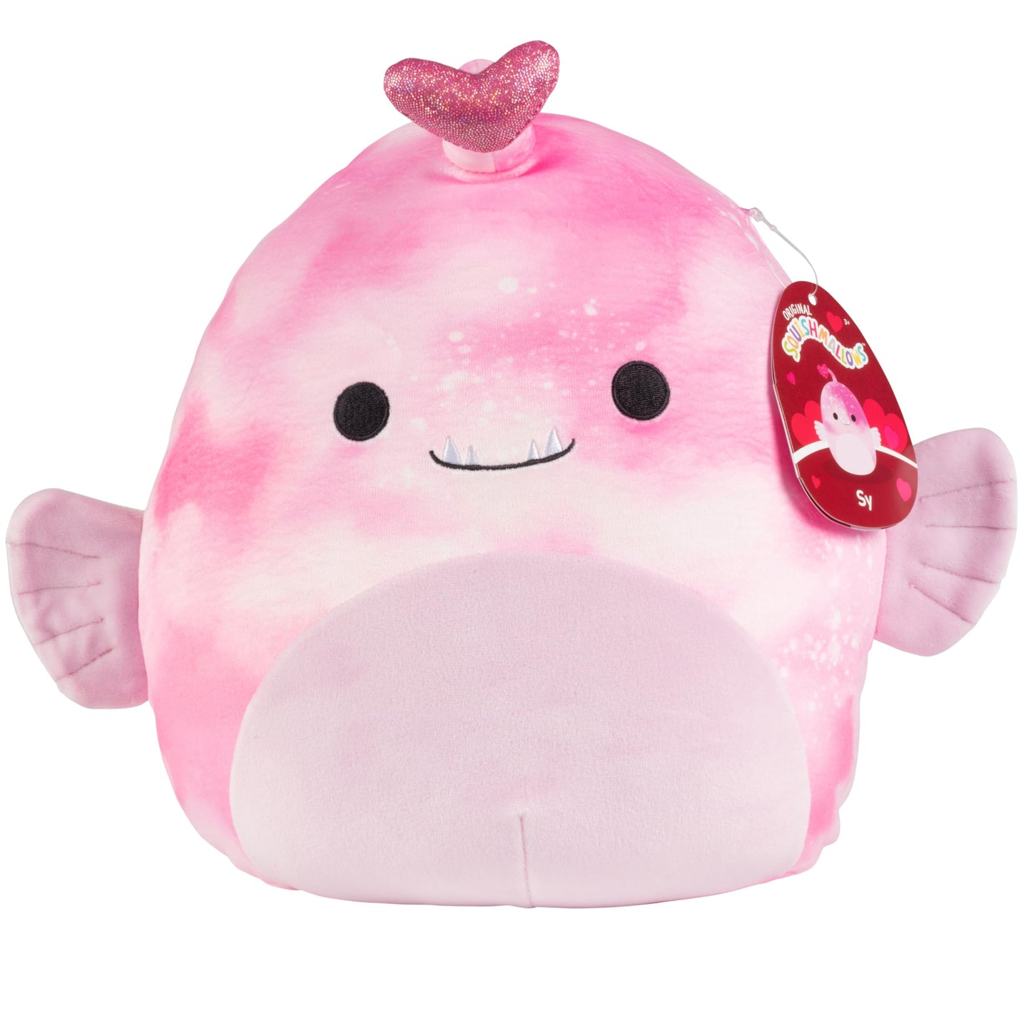 Squishmallows Original 10-Inch Sy The Easter Anglerfish - Official Jazwares Plush - Collectible Soft Squishy Stuffed Animal Toy - Add To Your Squad - Gift For Kids, Girls & Boys