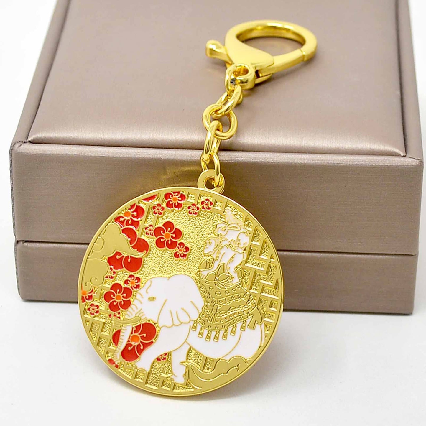 Feng Shui Powerful Friendship Keeper Four Friends Talisman Keychain