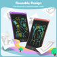 Tecjoe 4 Pack Lcd Writing Tablet, 8.5 Inch Colorful Doodle Board Drawing Tablet For Kids, Kids Travel Games Activity Learning Toys Birthday Gifts For 3 4 5 6 Year Old Boys Girls Toddlers Preschooler