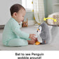 Wobble & Flap Penguin: Musical Tummy Time Buddy for Newborns