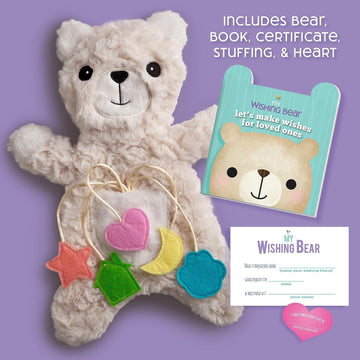 Craft-Tastic My Wishing Bear – Plush Toy And Book Gift Set – Features Nighttime Routine That Teaches Kindness, Builds Empathy, And Fosters Communication, Aw2011