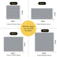 Shihanee Foam Floor Baby Tiles Foam Floor Mats Play Mats Bulk With Borders Interlocking For Kids Baby Playroom Nursery Gym (Gray