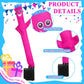 Poen Easter Basket Stuffers Easter Gift For Kids Wacky Waving Inflatable Tube Guy Mini Inflatable Tube Man With Blower Desktop O