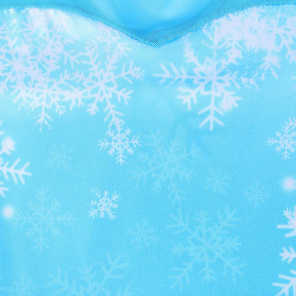 BAOHULU Toddlers Dancing Cosplay Tutu Ballet Leotard for Girls B211_SnowflakeBlue_L