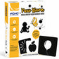 Mssgt High Contrast Black & White Flash Cards For Newborn Babies (012 Months) | 20 DoubleSided Cards, 40 Images, 2 Stands | Vi