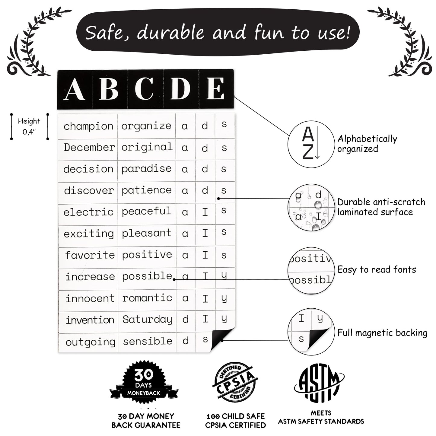 1138 Pcs Complete Poetry Magnets Kit, Word Magnets For Fridge, Poem Magnets, Word Fridge Magnets, Sentence Building, Sentence Magnets To Write Poems, Stories, Conversations - Simply Magic