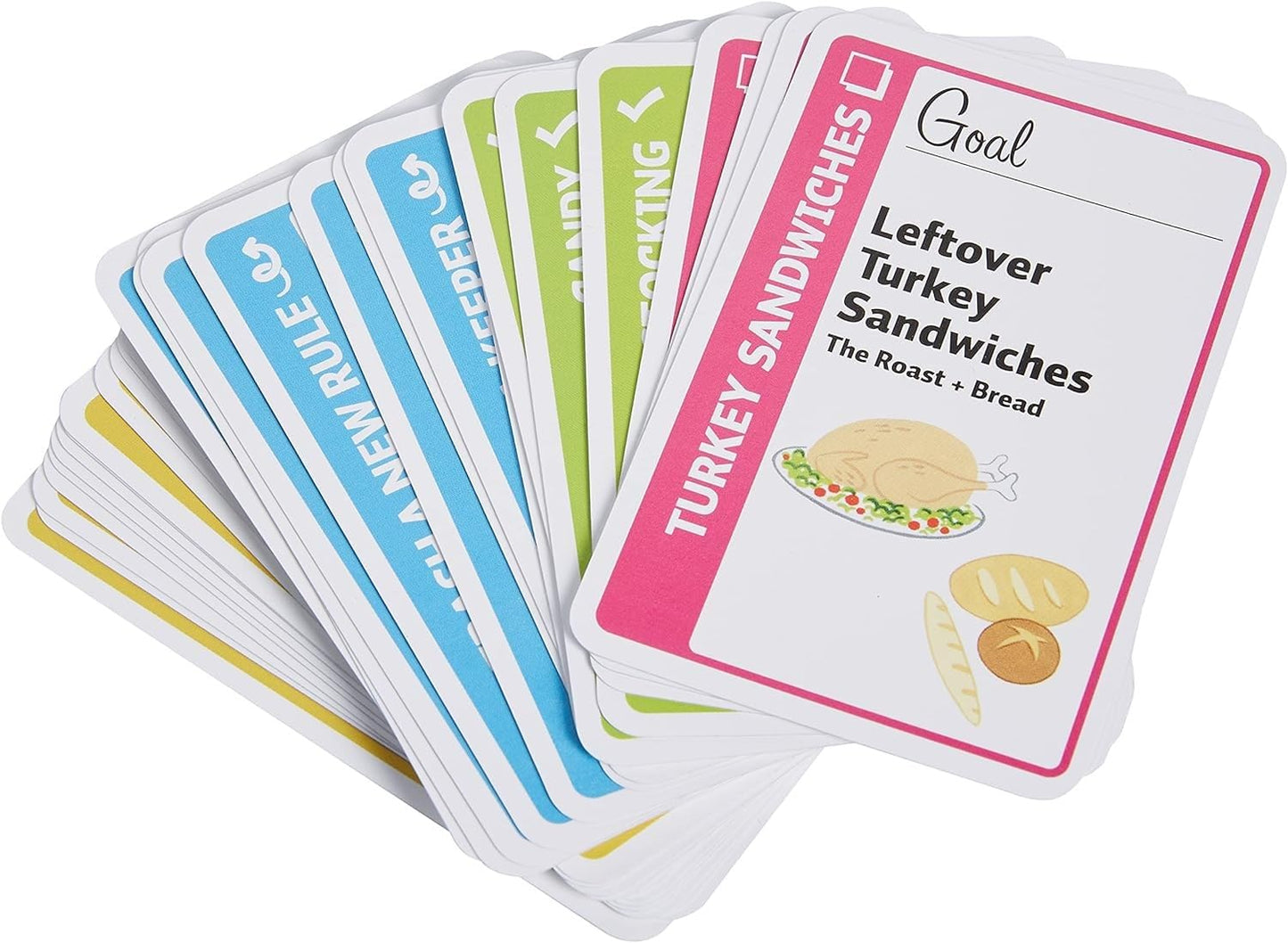 Looney Labs Holiday Fluxx Card Game - Multicolor, 2-6 Players, Cardstock, Model LON00064
