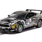 Scalextric Ford Mustang Gt4 Academy Motorsport 1:32 Slot Race Car C4221, Black & Gray