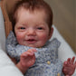 Zero Pam Real Looking Reborn Baby Dolls Silicone Full Body Vinyl Newborn Babies Girls,20 Inch Realistic Smiling Reborn Toddler A