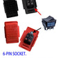 2 Pcs Foot Pedal Switch For Power Wheels, Replacement Parts For Kid Trax,Kids Electric Ride On Car Toys, Motorcycle Foot Switch