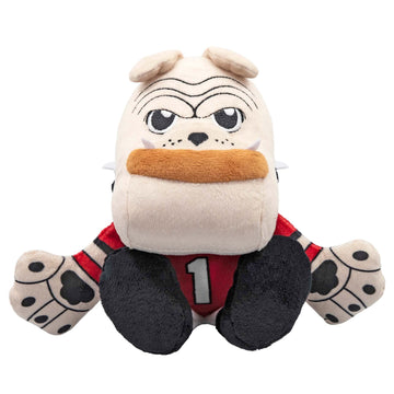 Bleacher Creatures Georgia Bulldogs Hairy Dawg Mascot 8' Kuricha Sitting Plushies- Soft Chibi Inspired Mascot