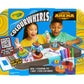 Crayola Colourwhirls Battle Arena Art Game - DIY Gyro Spin Art Toy, 4 Spinning Tops, Multicolor, Ages 6+