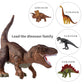 TEMI Large Dinosaur Toys for Kids Boys Toddlers 3 4 5 6 7 Years, Tyrannosaurus Dinosaur with Mist Spray, Light and Sound, Big Di