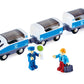 Hape E3728 Intercity Train Toy, Kids Train Toy Set with Accessories, 3 x Open/Close Magnetic Carriages, Passenger and Driver Fig