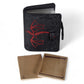 Forged Dice Co. Book Of Incantations Spell Card Book - Dragon Edition - Black With Red Foil