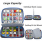 Kislane 24 Toy Cars Storage For Toy Cars, Storage Case Compatible With 24 Toy Cars, Matchbox Cars, Mini Toys, Toy Cars Storage For Kids, Bag Only (Black)