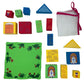 Edushape Floating Blocks - Bath Construction Foam Blocks - Baby Bath Foam Toys Set - Early Child Development Educational Learnin
