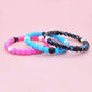 FROG SAC 3 PCS Unicorn Bracelets for Girls, Silicone Bubble Bracelet Pack for Kids, Unicorns Theme Birthday Party Favors and Goo