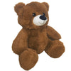 Gjlzfwbx Teddy Bear Plush Toy, 11Inches Teddy Bear Stuffed Animal Birthday Gifts For Kids Girl (Red-Brown)
