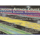 Star Trek Klingon Attack Cruiser Model 6155 - Black Plastic Collectible