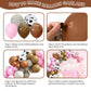 121 Pcs Cow Print Balloon Arch Kit, Pink Nude Brown Tan Apricot Cow Balloon Arch Garland Kit Different Sizes, Balloons Garland K