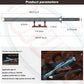 Jorumo Demon Slayer Swords Building Set - 40in Tanjiro Sword, 759 Pcs, Black ABS, Includes Scabbard & Stand, Ages 8-13