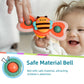 Likee Strong Suction Cup Fidget Spinnerz Sensory Bath Toys For Baby 12 18 Months Airplane Car Travel Table & Window Toys For 1 2 Years Old Toddler Boys And Girls (Snail)