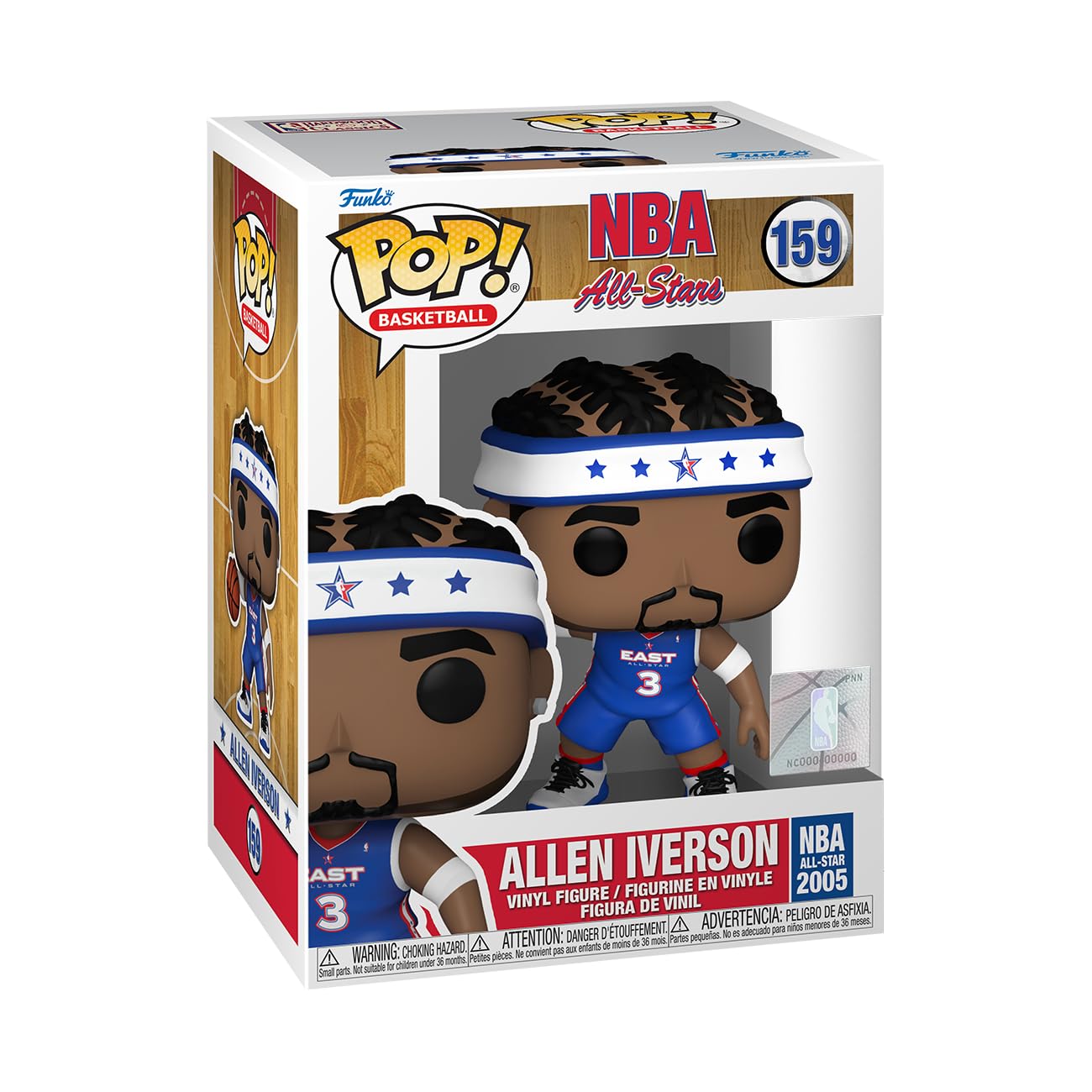 Funko Pop! Nba: Legends - Allen Iverson Iverson - (2005) - Collectable Vinyl Figure - Gift Idea - Official Merchandise - For Kids & Adults - Sports Fans - Model Figure For Collectors And Display
