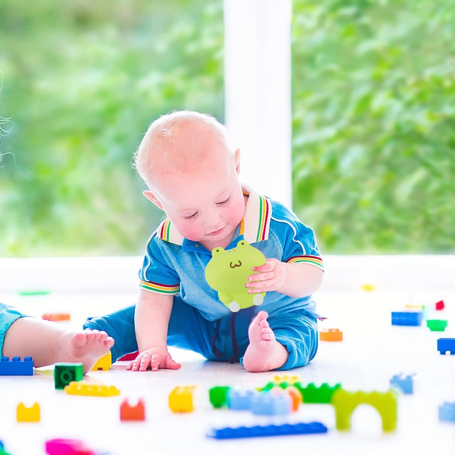 Anboor 3.9  Squishies Toy Frog Kawaii Soft Squishies Animals Toy Slow Rised Squeeze Frog Squish Stress Relief for Kid mature-themed Toys