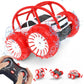 zingzoom Amphibious Remote Control Car, Rechargeable RC Cars 360 Flip Waterproof RC Stunt Car 2.4Ghz 15KM/H 4WD All Terrain Car 