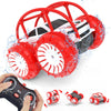 zingzoom Amphibious Remote Control Car, Rechargeable RC Cars 360 Flip Waterproof RC Stunt Car 2.4Ghz 15KM/H 4WD All Terrain Car 