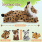 Muiteiur 5 Piece Lynx Stuffed Animals Set, 18-Inch Plush Bobcat Toys, Soft Brown Material, Perfect Gift for Kids