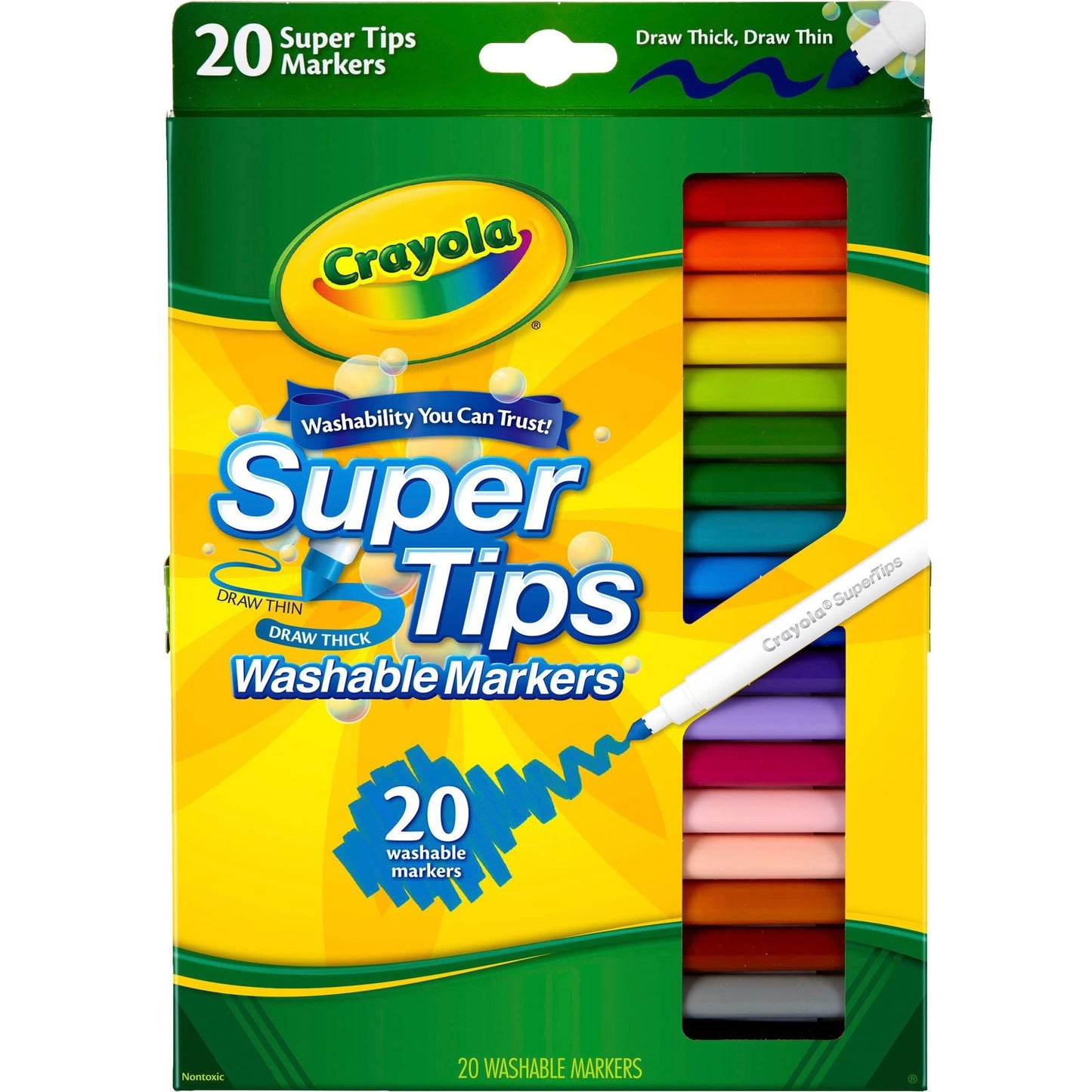 Super Tips 20-Count Fine Line Marker