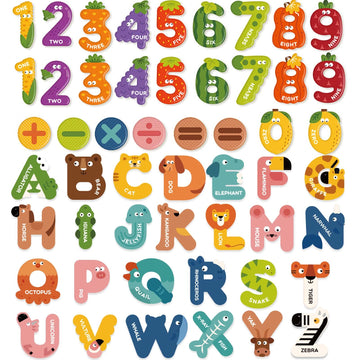 Mideer Magnetic Letters And Numbers For Toddlers,Abc Learning Tools Alphabet Toys,Alphabet Magnets Letter Magnets For Kids For Fridge Magnets For Babies,Animal Refrigerator Magnets For White Board