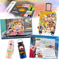 Waterproof Vinyl Stickers For Laptop Luggage Scrapbook Postcard (100Pcs Travel Style)