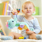 Lightdesire Baby Toys Musical Seahorse,Infant Stuffed Animal Toys With Crinkle And Rattles,Soft Sensory Toys With Textures For T