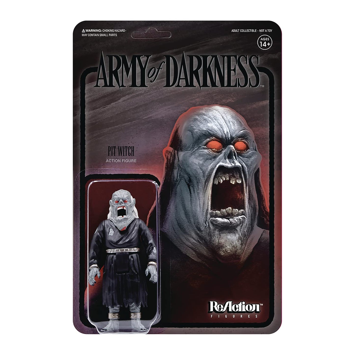 Super7 Army Of Darkness Wave 2 Pit Witch Reaction Figure, Multicolor