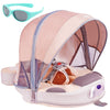 3Months To 48Months 3Rd Swim Mode Standing Stroke Baby Stroller Canopy Mambobaby Non Inflatable Baby Float Swim Trainer Solid Infant Pool Float Swim Ring