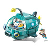 Baseplates For Age 6+ Building Block Ocean Adventure Octonauts Gup-A Deluxe Vehicle Playset & Barnacles 323Pcs Building Brick Se
