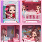 Beefunni Doll House, Dream Dollhouse For Girls Toys W/ 4 Stories -11 Rooms, Doll House 4-5 Year Old W/ 2 Dolls & Furniture, Princess Dollhouse 2023 Christmas Toy Gifts For 3 4 5 6 7 8+ Year Old Girls