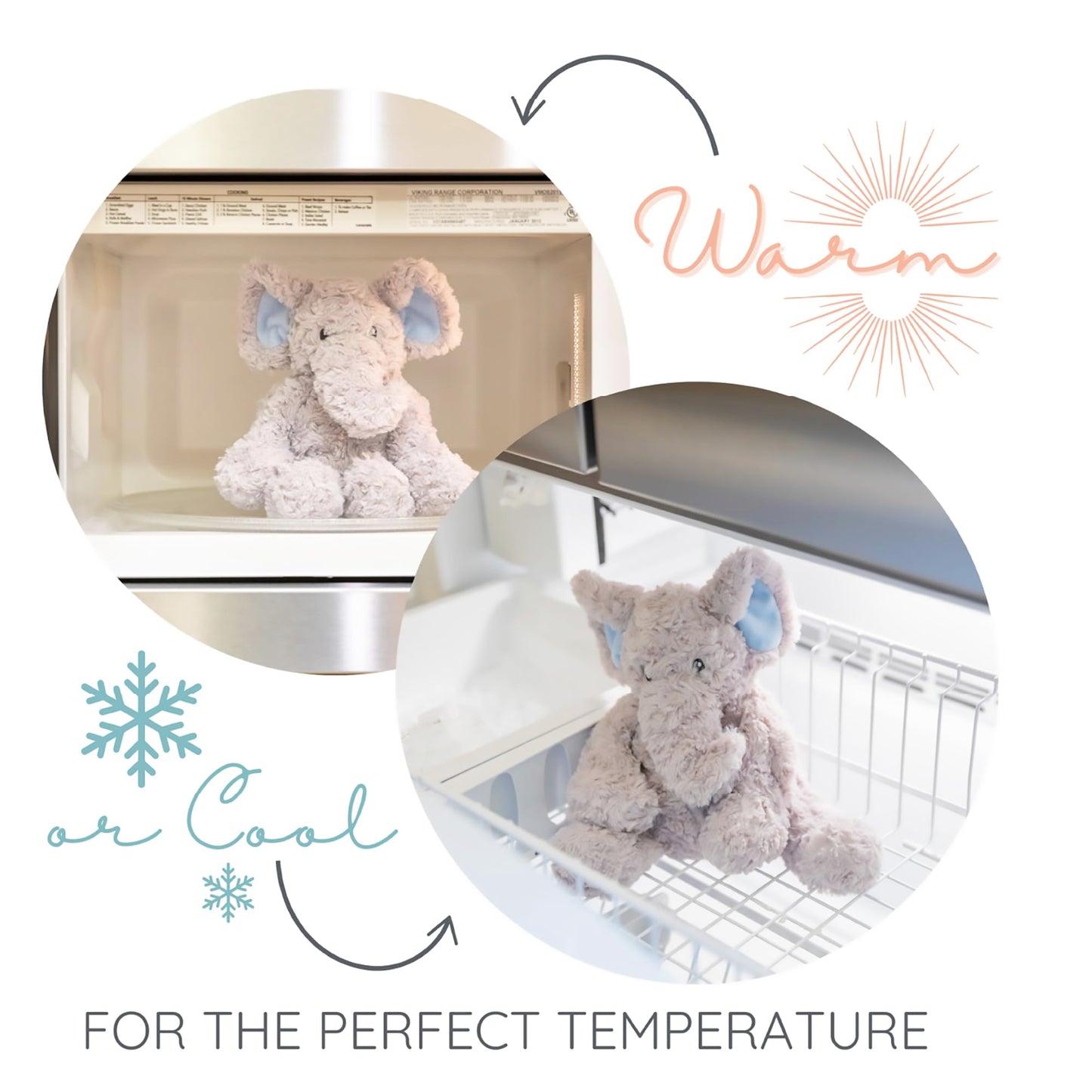 1i4 Group Warm Pals - Sheep - Cozy Microwavable Lavender Scented Plush Toys - Heated Stuffed Animal - Heatable Coolable Bedtime