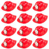 Super Z Outlet 12 Pack Firefighter Childrens Helmet Party Supplies for Kids Costume Accessory