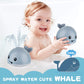Zhenduo Baby Bath Toys, Light Up Bath Toys Spray Water Bath Toy, Sprinkler Bathtub Toys For Toddlers Kids Boys Girls, Pool Bathroom Toy For Baby,Christmas Baby Toys