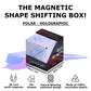 Shashibo Shape Shifting Box - Award-Winning Fidget Cube with 36 Magnets, Holographic - Polar Color