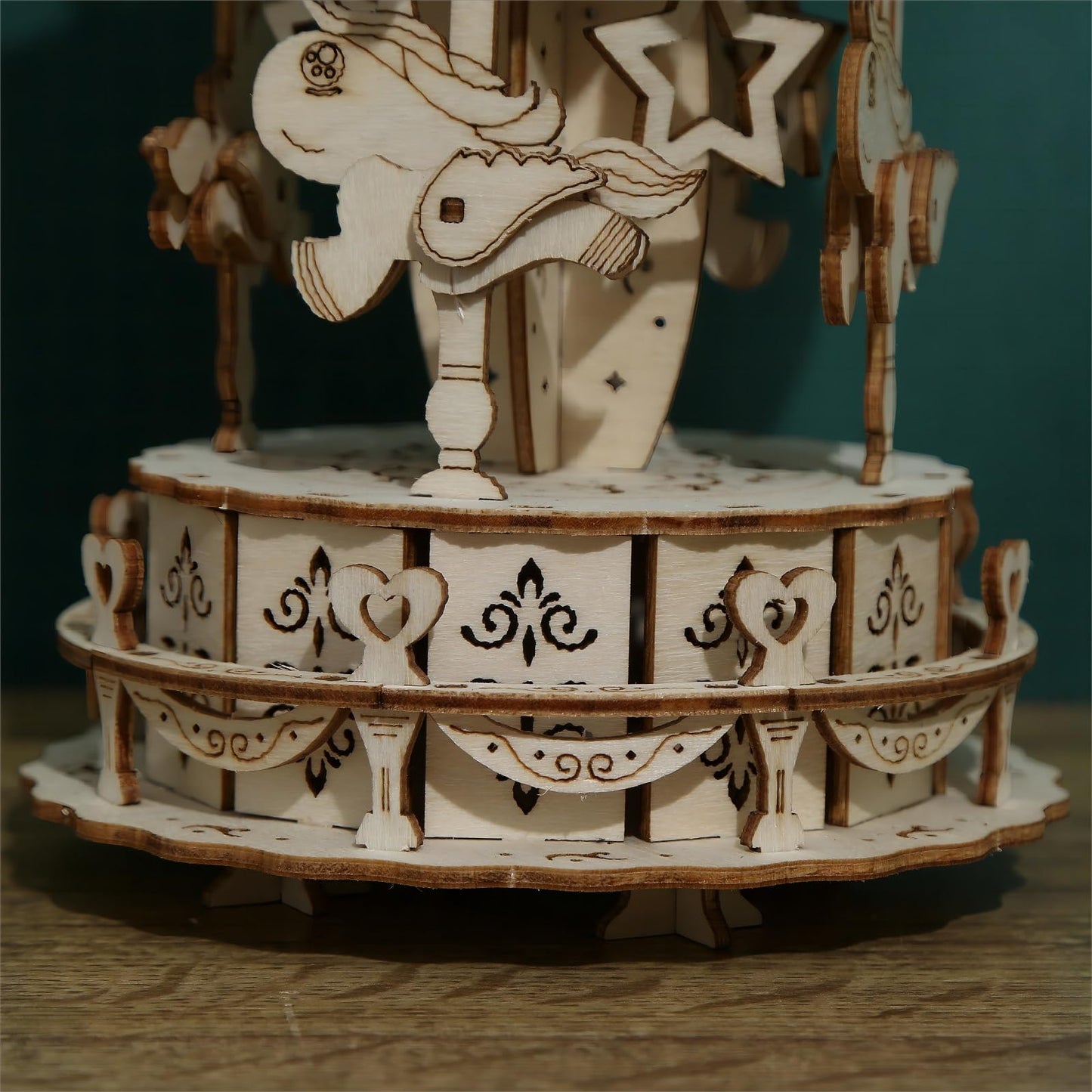 Bennama 3D Wooden Puzzles Trojan Model Kits, Brainteaser And Puzzle For Christmas/Birthday,Gifts For Adults And Teens To Build C